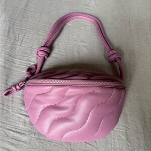 Create & Cultivate Mauve Quilted Sling Bag